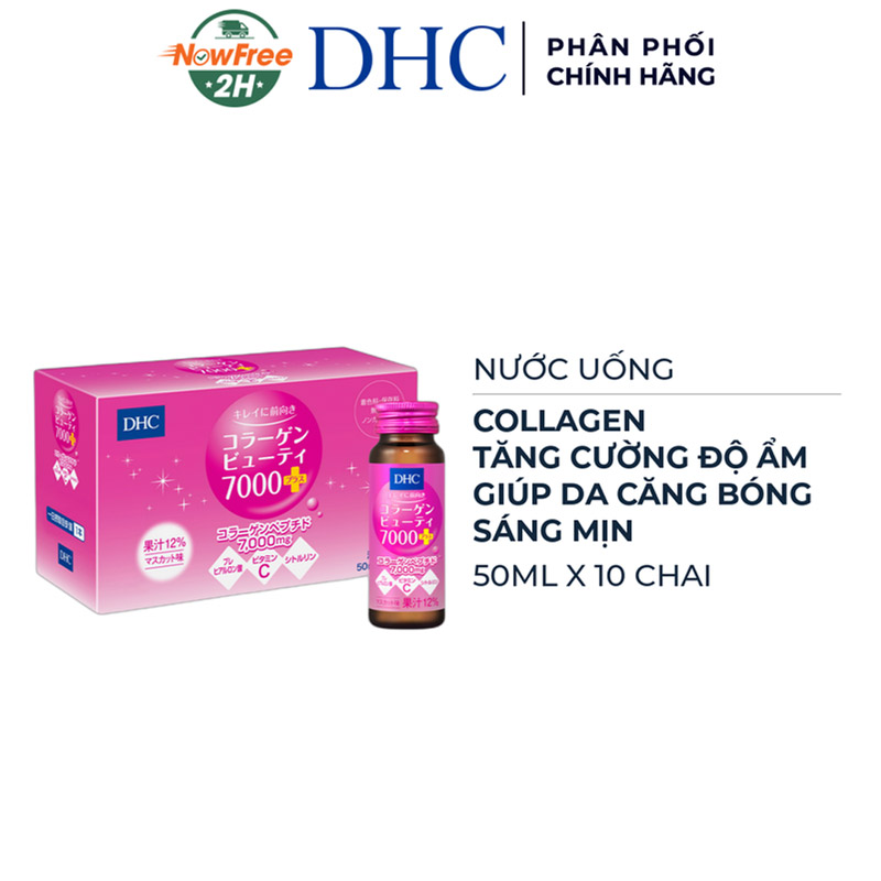 Combo 2 Thực Phẩm Bảo Vệ Sức Khỏe DHC Collagen Beauty 7000 Plus