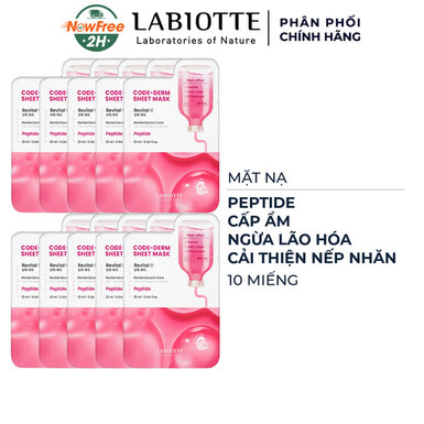 Combo 10 Mặt Nạ Labiotte Cấp Ẩm Ngừa Lão Hóa 25ml