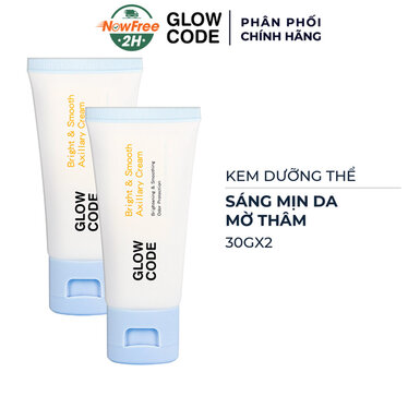 Combo 2 Kem Dưỡng Thể GlowCode Giúp Da Sáng Mịn, Mờ Thâm 30g