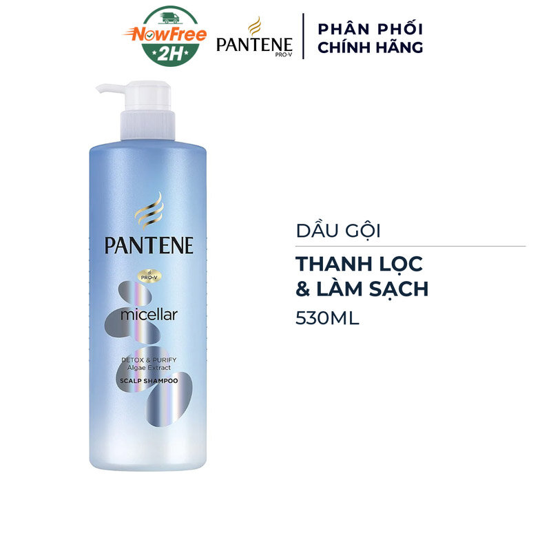 Dầu Gội Pantene Từ Tảo Biển Thanh Lọc & Làm Sạch 530ml