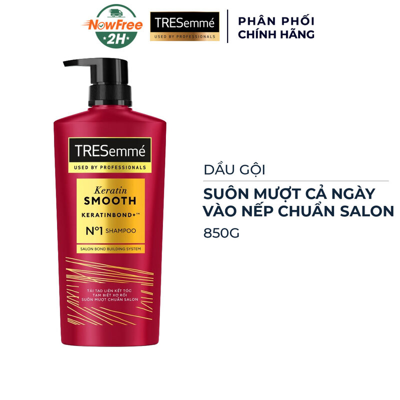 Dầu Gội TRESemmé Vào Nếp Suôn Mượt 850g