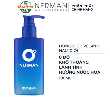 Dung Dịch Vệ Sinh Nam Giới Nerman 0 Độ 100ml