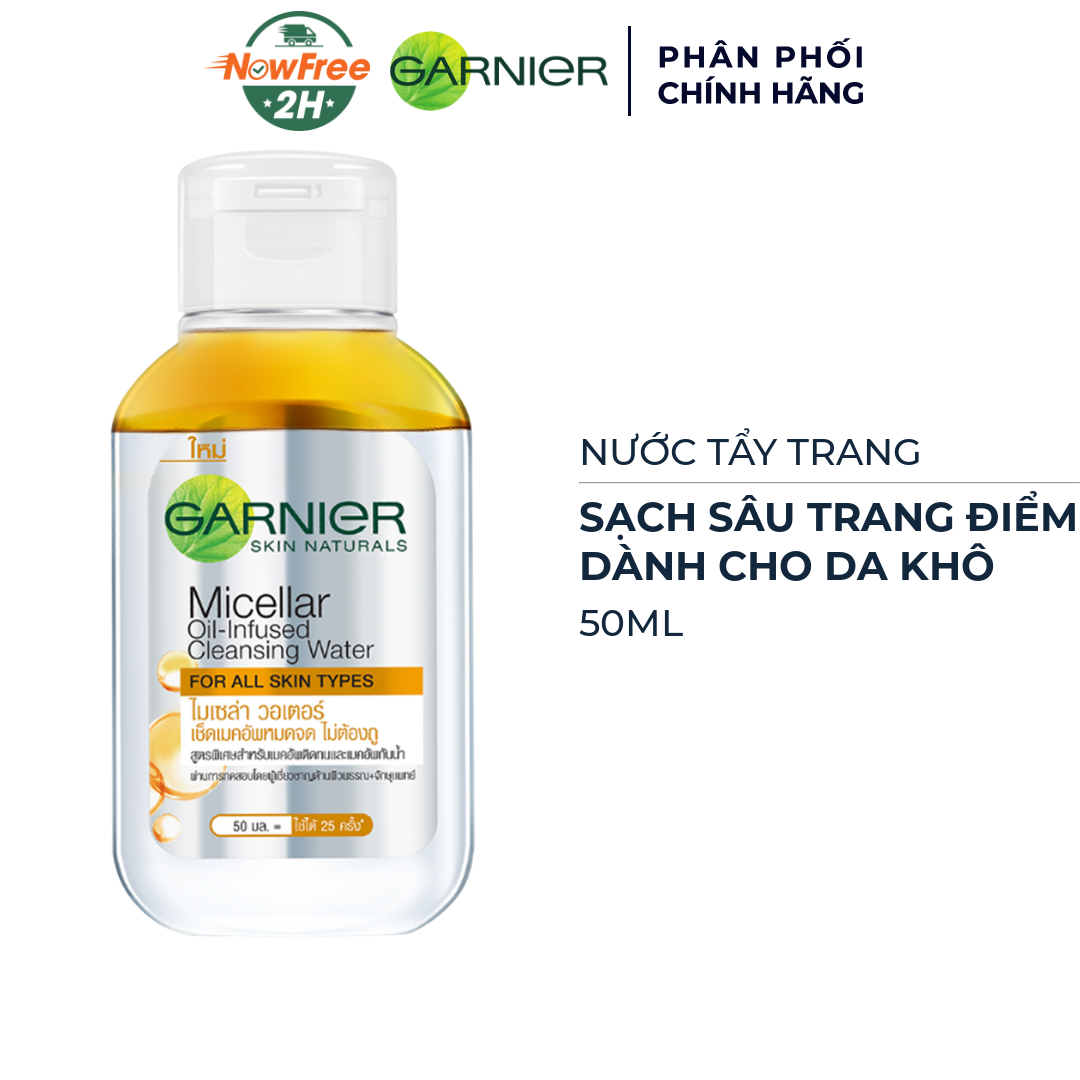 Quà tặng: Nước Tẩy Trang Garnier Làm Sạch Sâu 50ml(SL có hạn)