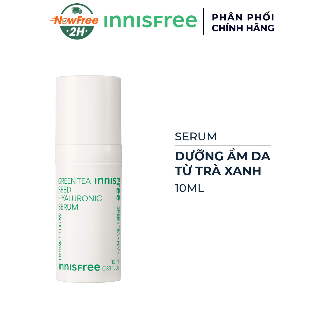 TẶNG: Serum innisfree Trà Xanh Dưỡng Ẩm 10ml (SL có hạn)