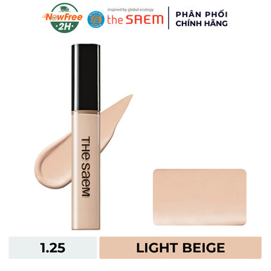 Kem Che Khuyết Điểm The Saem - 1.25 Light Beige 9.5g