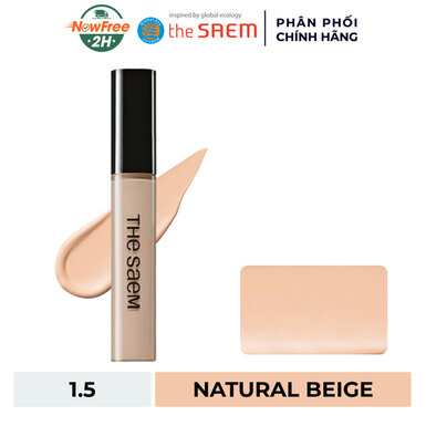 Kem Che Khuyết Điểm The Saem - 1.5 Natural Beige 9.5g