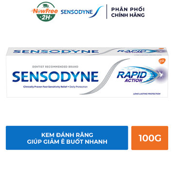 Kem Đánh Răng Sensodyne Rapid Action Giảm Ê Buốt Nhanh 100g