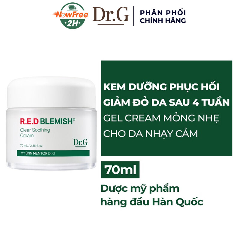 Kem Dưỡng Dr.G Cấp Ẩm Và Phục Hồi Sâu Cho Da 70ml