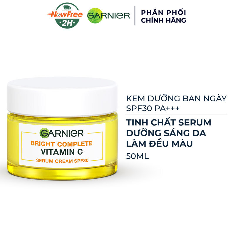 Kem Dưỡng Garnier Tinh Chất Serum Sáng Da Ban Ngày 50ml