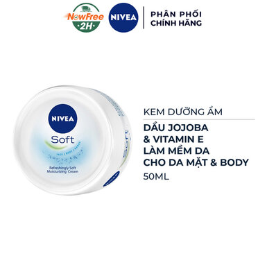 Kem Dưỡng Ẩm Nivea Làm Mềm Da 50ml