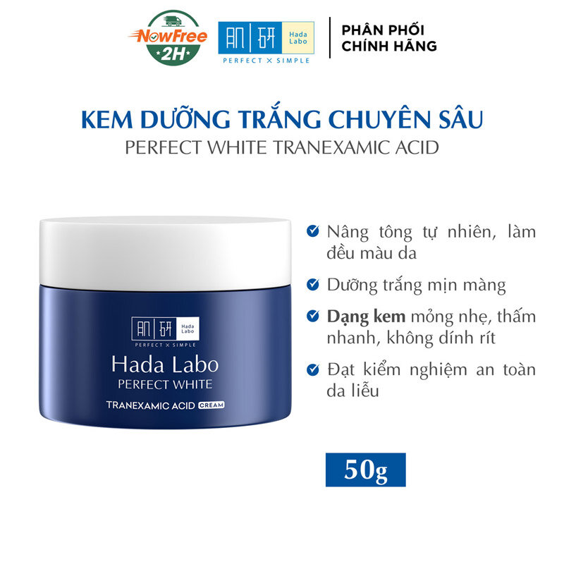 Kem Dưỡng Hada Labo Sáng Da Chuyên Sâu, Giảm Thâm Sạm 50g