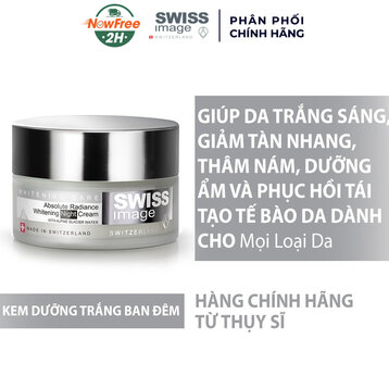 Kem Dưỡng Swiss Image Sáng Da, Giảm Thâm Nám Ban Đêm 50ml