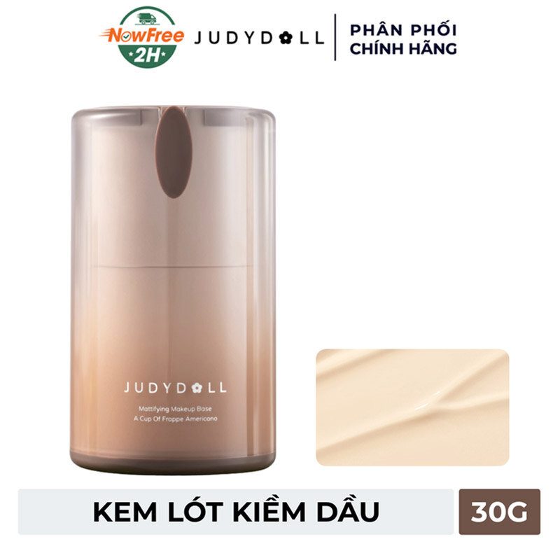 Kem Lót Judydoll Kiềm Dầu, Mỏng Nhẹ, Bền Màu 30g