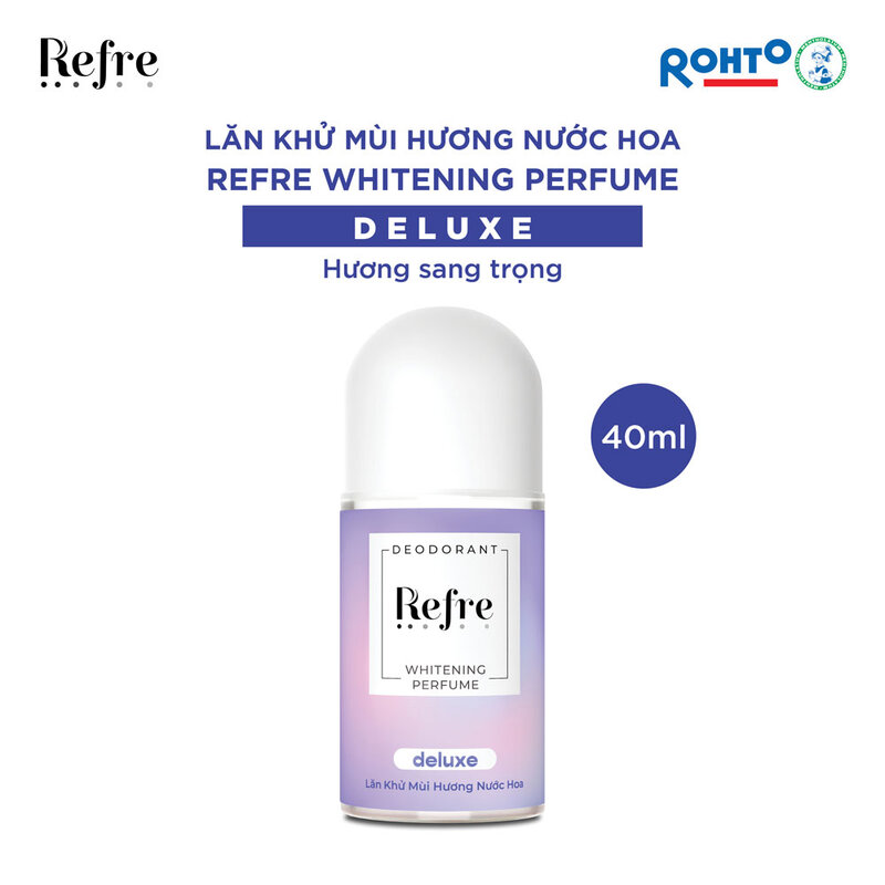 Lăn Khử Mùi Refre Whitening Perfume Hương Sang Trọng 40ml