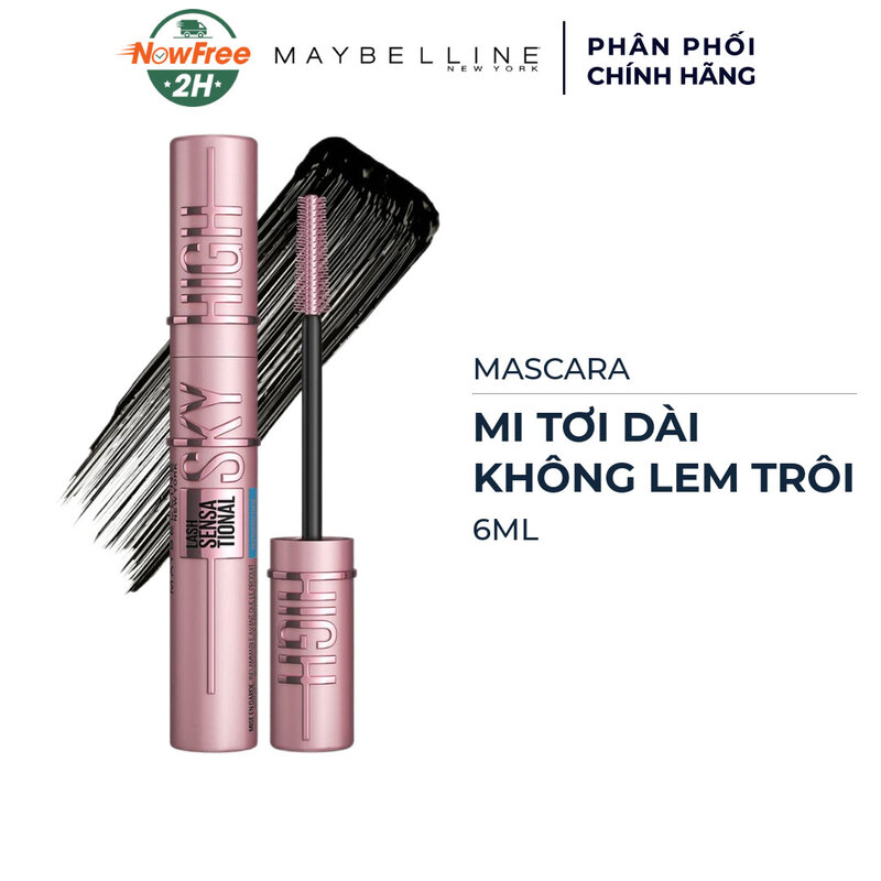 Mascara Maybelline Tơi Dài Mi Không Giới Hạn 6ml