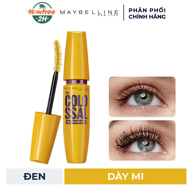 Mascara Maybelline Làm Dày Mi & Ngăn Rụng Mi Màu Đen 9.2ml