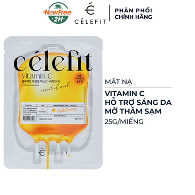 Mặt Nạ Celefit Vitamin C Sáng Da, Mờ Thâm 25g