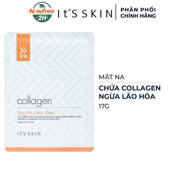 Mặt Nạ It's Skin Collagen Ngăn Ngừa Lão Hóa Da 17g