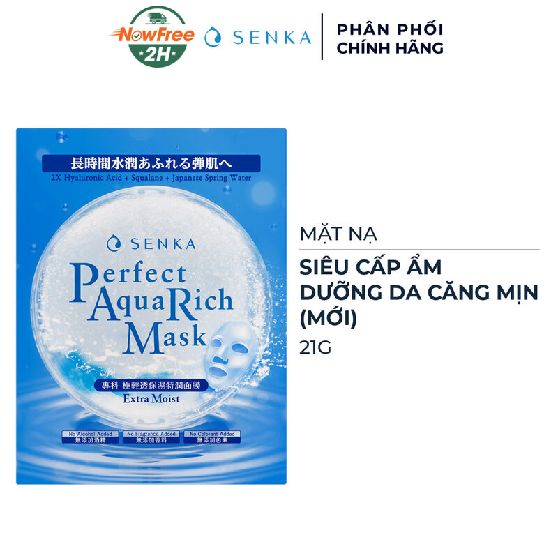 Mặt Nạ Senka Siêu Cấp Ẩm 21g (Mới)