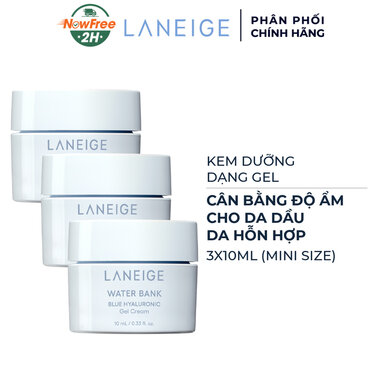 [Mini] Combo 3 Kem Dưỡng Laneige Dạng Gel Cho Da Dầu & Hỗn Hợp 10ml