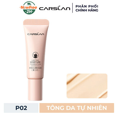 [Mini] Kem Nền Carslan Ẩm Mịn Lâu Trôi - P02 Tông Da Tự Nhiên 5g