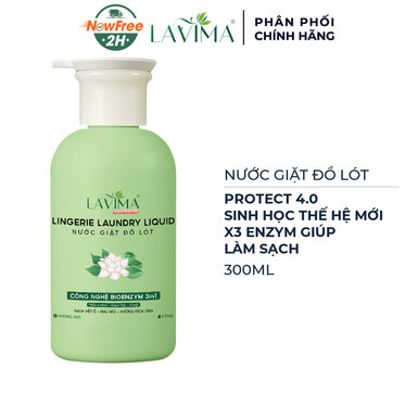 Nước Giặt Đồ Lót Lavima Sinh học Thế hệ Mới Protect 4.0 300ml