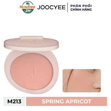 Phấn Má Hồng Joocyee Mỏng Mịn Màu M213 Spring Apricot 4g