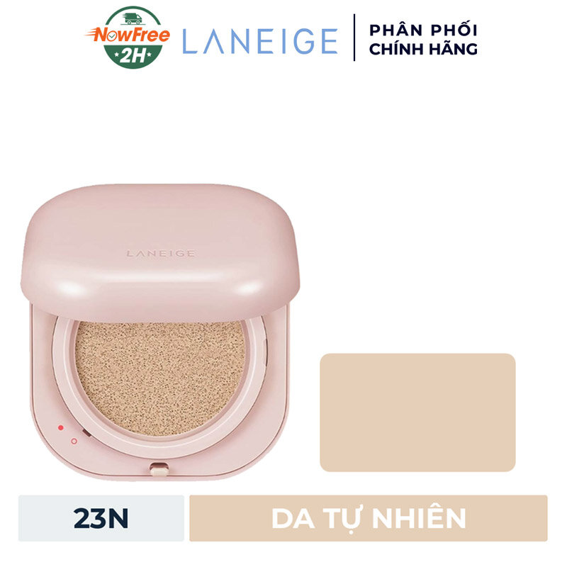 Phấn Nước Laneige Cho Lớp Nền Căng Bóng Tự Nhiên 24H #23N 15g