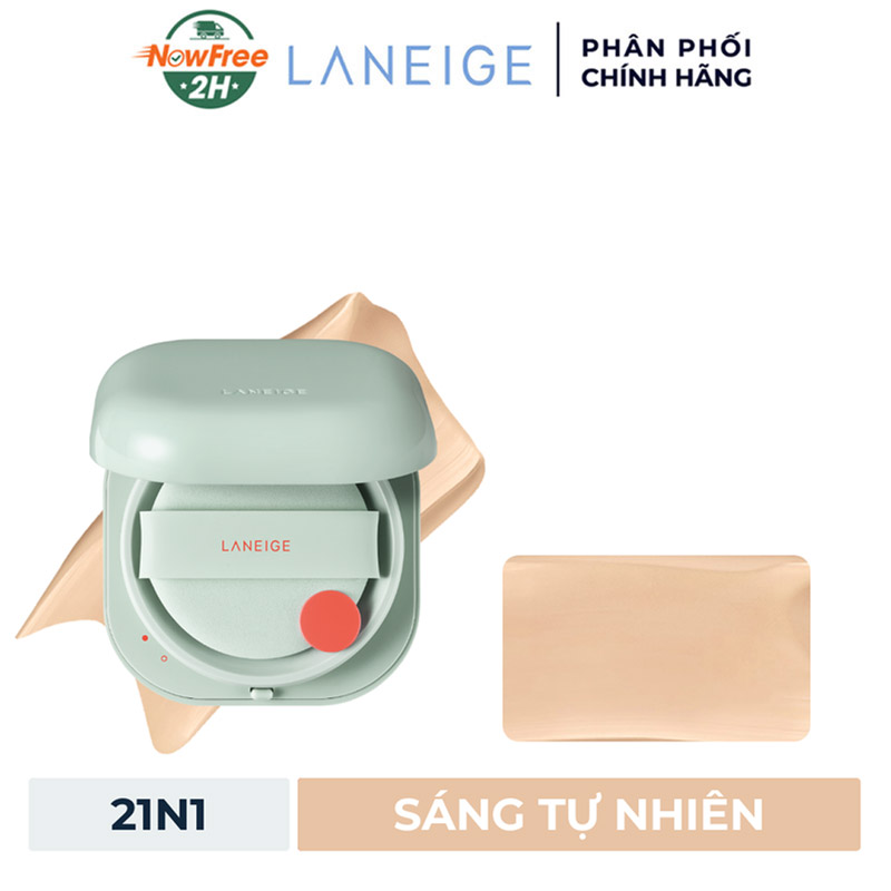 TẶNG: Phấn Nước Laneige Cho Lớp Nền Mịn Lì 50H #21N1 15g (SL có hạn)