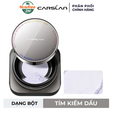 Phấn Phủ Carslan Dạng Bột Nắp Xám Màu Tím 8g