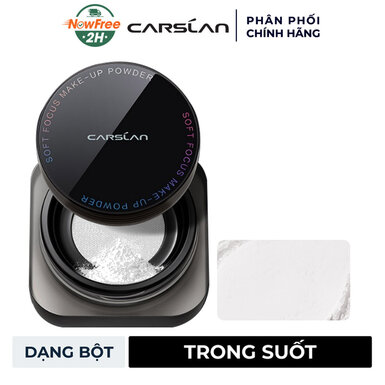 Phấn Phủ Carslan Dạng Bột Nắp Đen Màu Trong Suốt 8g