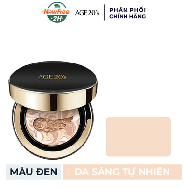 Phấn Tươi AGE 20's Dưỡng Da Che Phủ Tốt 21 Light Beige 14gx2 Lõi