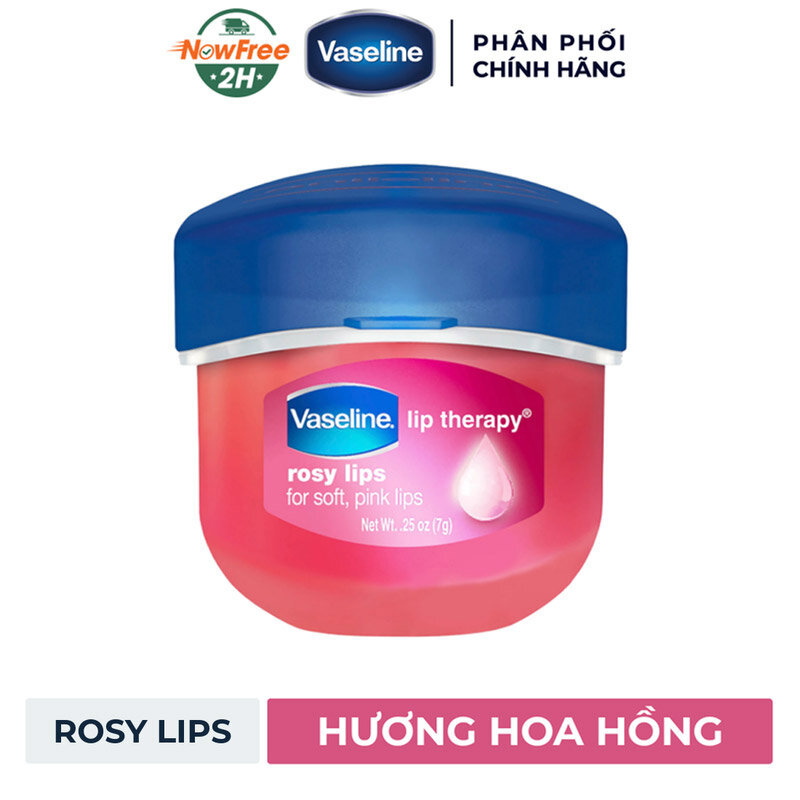 Sáp Dưỡng Môi Vaseline Hồng Xinh 7g