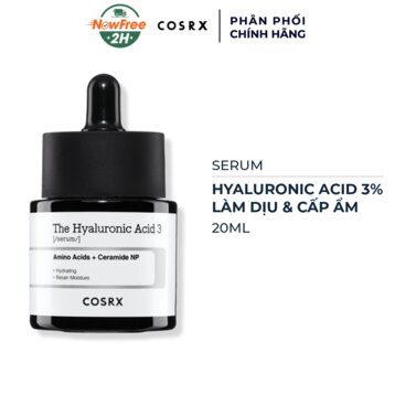Serum Cosrx Hyaluronic Acid 3% Làm Dịu & Cấp Ẩm 20ml
