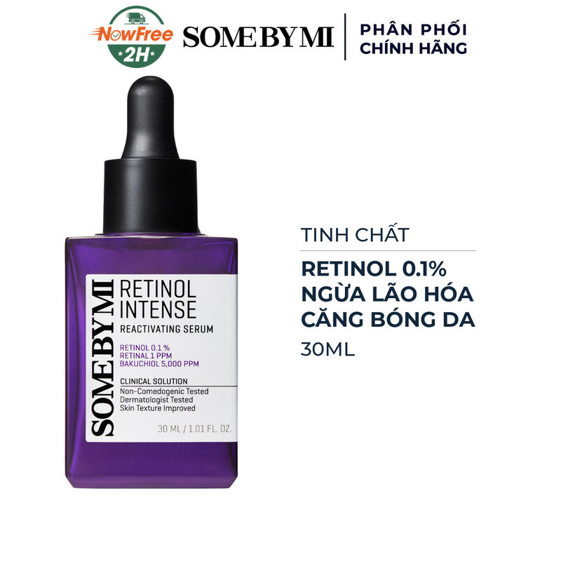 Serum Some By Mi Retinol 0.1% Ngừa Lão Hóa, Căng Bóng Da 30ml