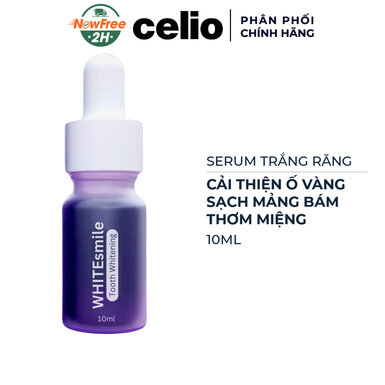 Serum Trắng Răng Celio White Simle Cải Thiện Ố Vàng 10ml