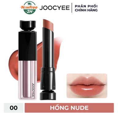 Son Bóng Joocyee Dưỡng Ẩm Màu 00 Hồng Nude 3.5g