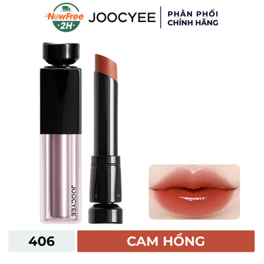 Son Bóng Joocyee Dưỡng Ẩm Màu 406 Cam Hồng 3.5g