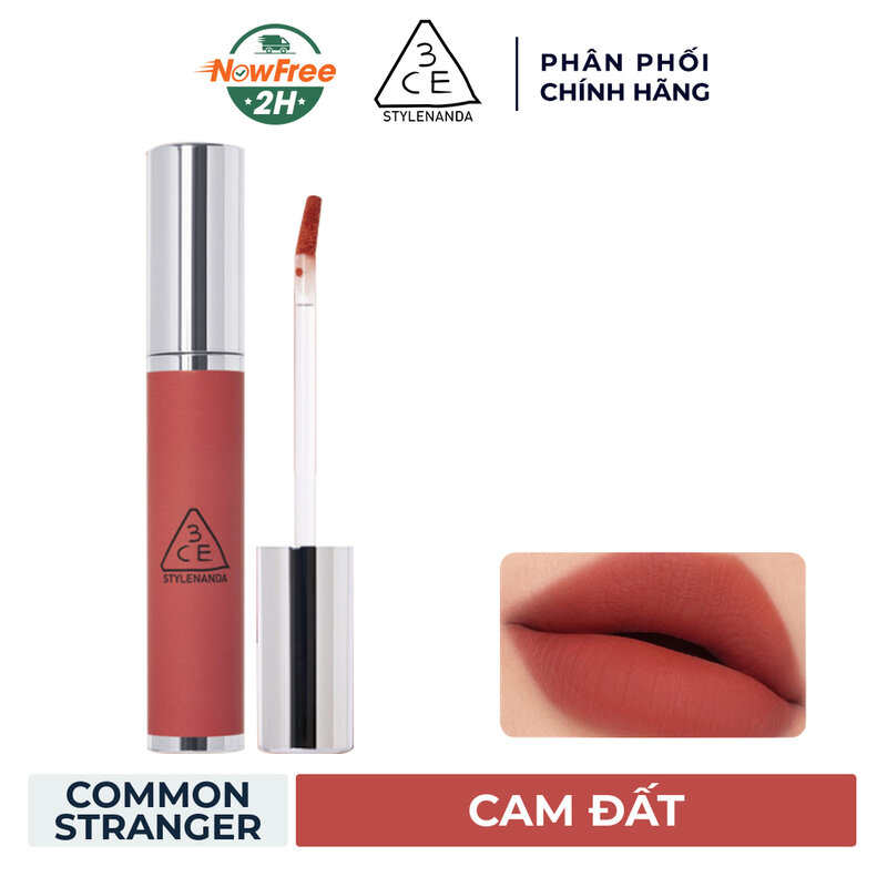 Son Lì 3CE Mịn Môi Common Stranger - Cam Đất 4g | Hasaki.vn