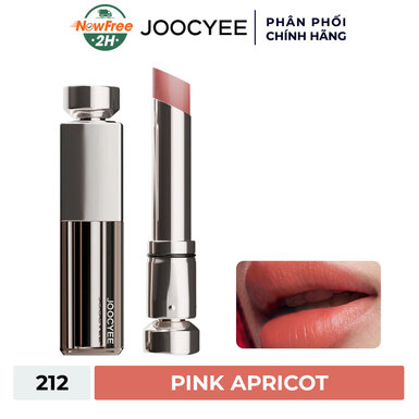 Son Lì Joocyee Mịn Mờ Màu 212 Pink Apricot 3.2g