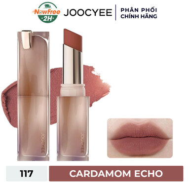 Son Thỏi Joocyee Mịn Lì Màu 117 Cardamom Echo 3.2g