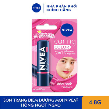 Son Trang Điểm Dưỡng Môi Nivea Hồng Ngọt Ngào 4.8g