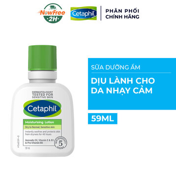 Sữa Dưỡng Ẩm Cetaphil Dịu Lành Cho Da Nhạy Cảm 59ml