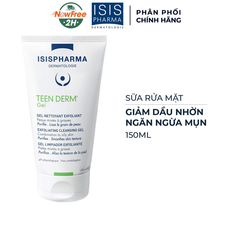 Sữa Rửa Mặt Isis Pharma Giảm Nhờn Và Ngăn Ngừa Mụn 150ml