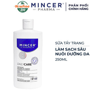Sữa Tẩy Trang Mincer Pharma Sạch Sâu Nuôi Dưỡng Da 250ml