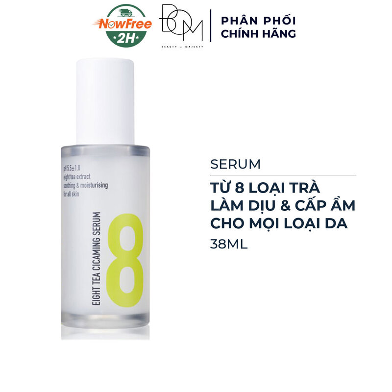 Serum B.O.M Từ 8 Loại Trà Làm Dịu & Cấp Ẩm Da 38ml