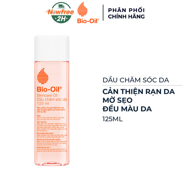 Dầu Chăm Sóc Da Bio-Oil Làm Giảm Rạn Da, Mờ Sẹo 125ml