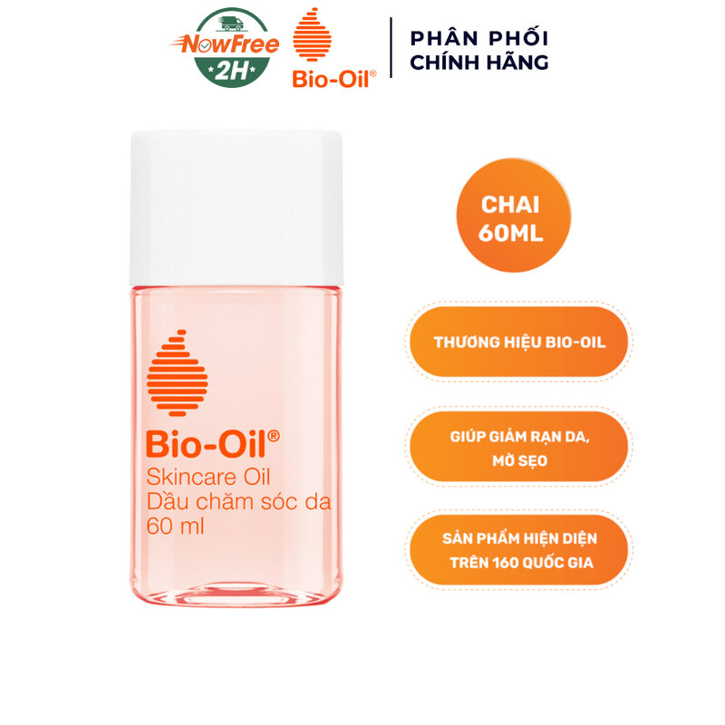 Dầu Chăm Sóc Da Bio-Oil Làm Giảm Rạn Da, Mờ Sẹo 60ml