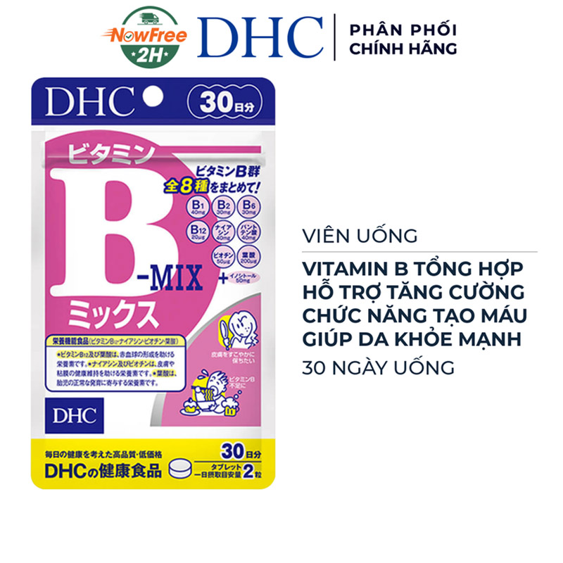 Thực Phẩm Bảo Vệ Sức Khỏe DHC Vitamin B Mix
