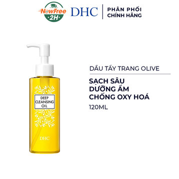 Dầu Tẩy Trang DHC Chiết Xuất Olive Làm Sạch Sâu Da 120ml